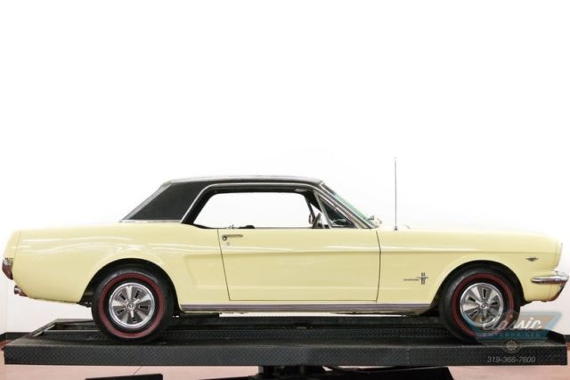 1966 Yellow Ford Mustang Convertible