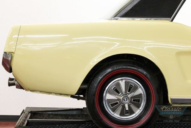 1966 Yellow Ford Mustang Convertible