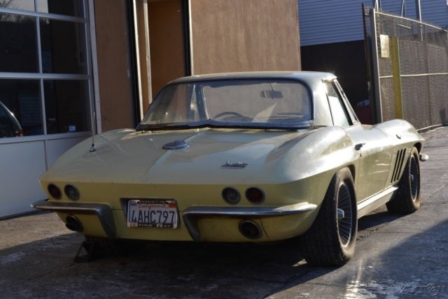 1966 Yellow Ford Mustang Convertible