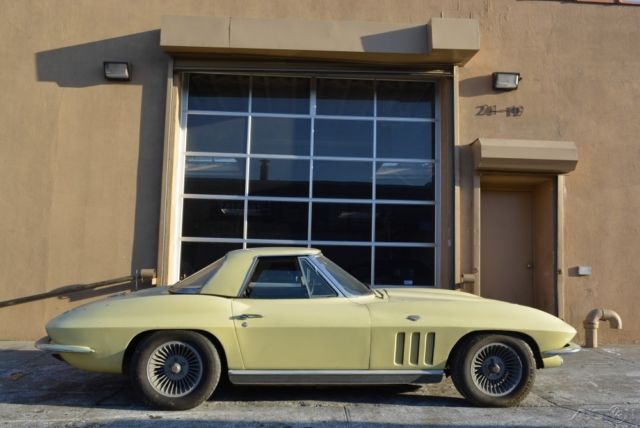 1966 Yellow Ford Mustang Convertible
