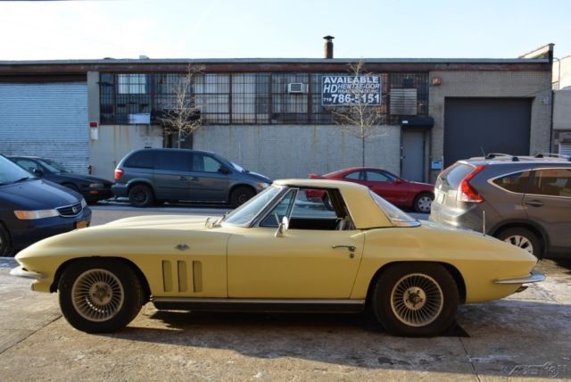 1966 Yellow Ford Mustang Convertible