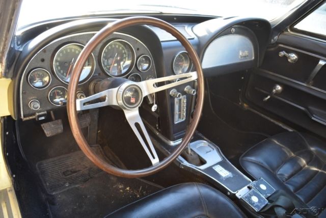 1966 Yellow Ford Mustang Convertible