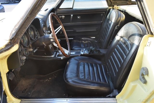 1966 Yellow Ford Mustang Convertible