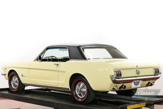1966 Yellow Ford Mustang Convertible