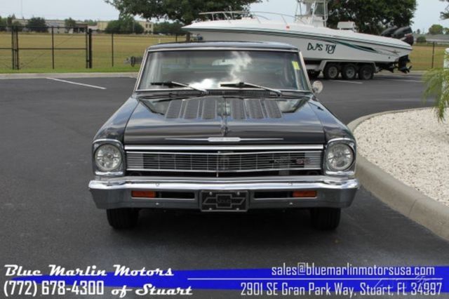1966 Silver Chevrolet Nova Coupe