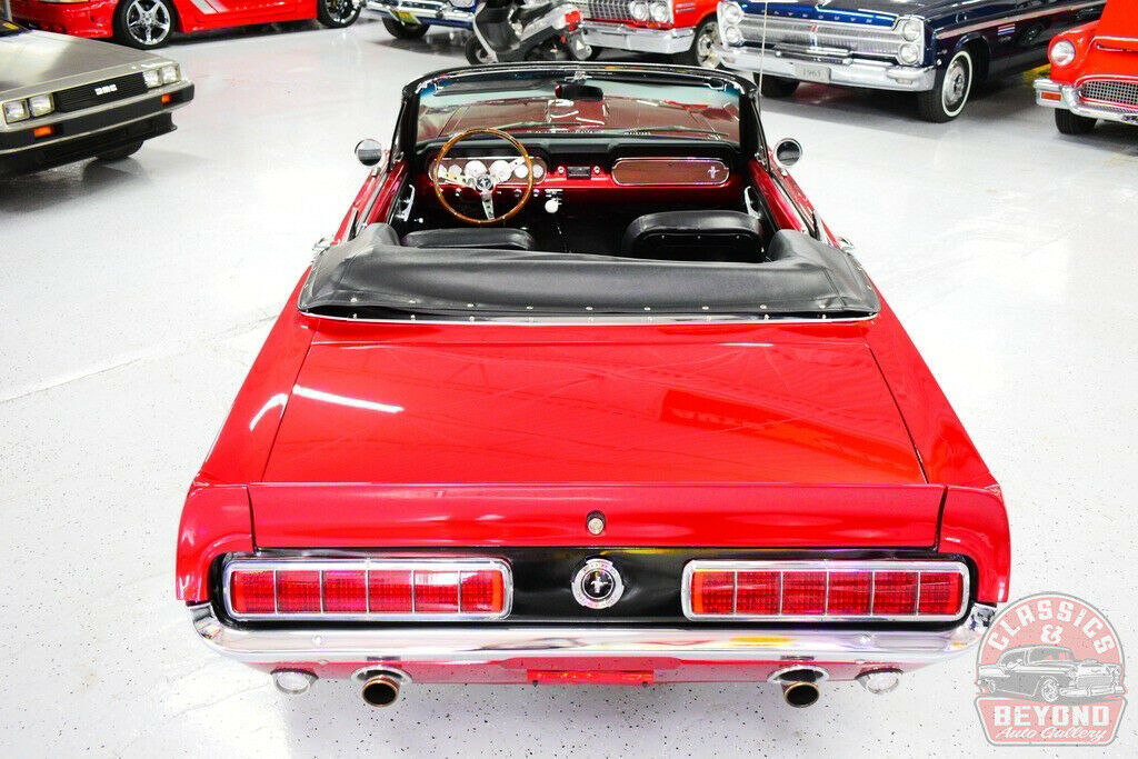1966 Red Ford Mustang Convertible