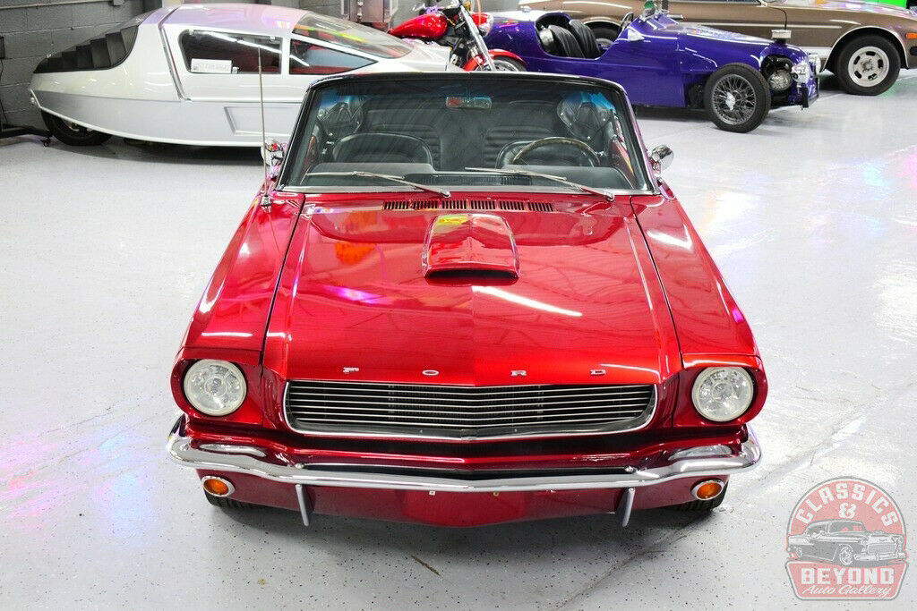 1966 Red Ford Mustang Convertible