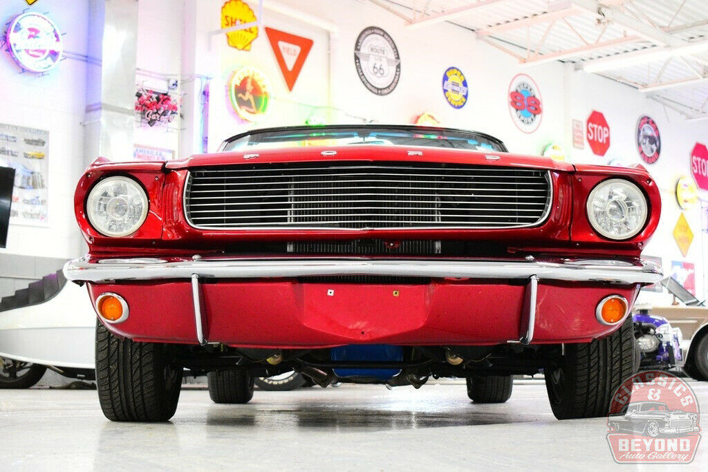 1966 Red Ford Mustang Convertible