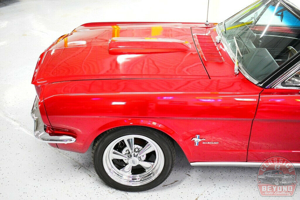 1966 Red Ford Mustang Convertible