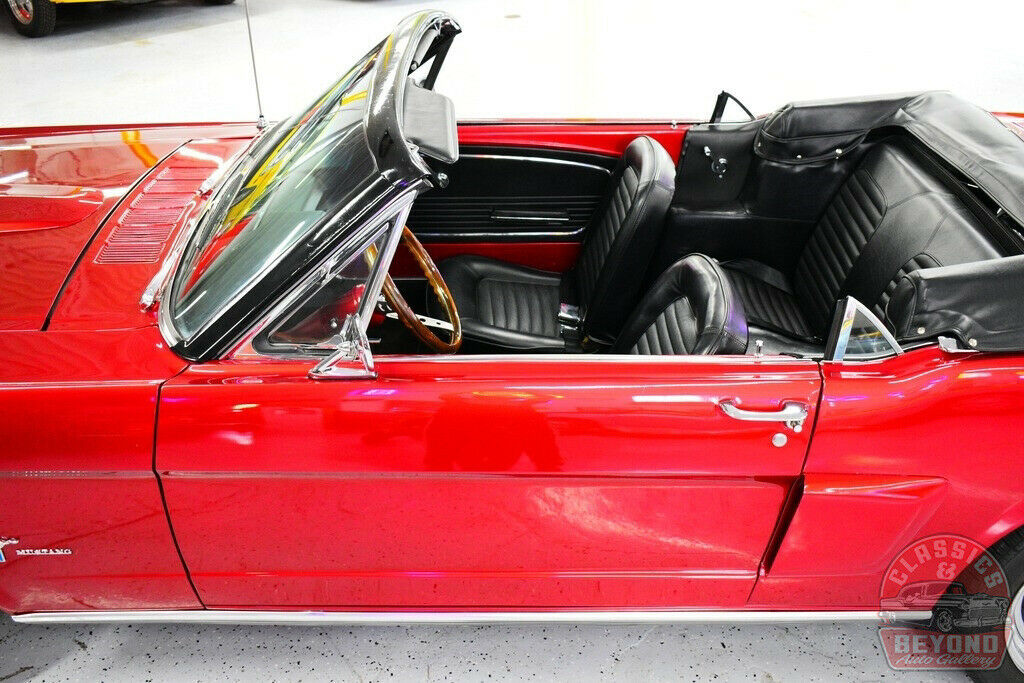 1966 Red Ford Mustang Convertible