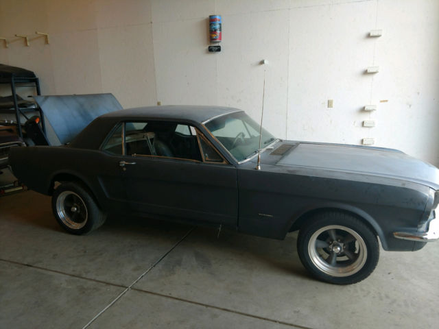 1966 Black Ford Mustang Coupe