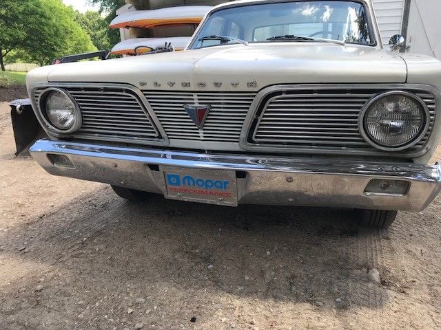 1966 Red Plymouth Valiant Sedan