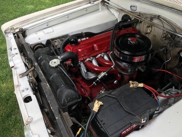 1966 Red Plymouth Valiant Sedan