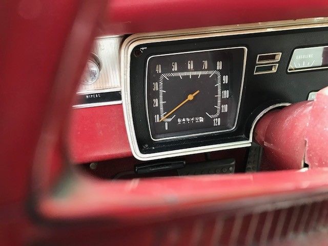 1966 Red Plymouth Valiant Sedan