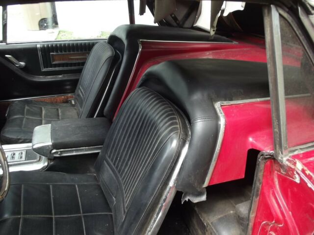 1966 Red Ford Thunderbird Convertible