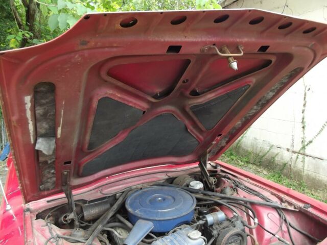 1966 Red Ford Thunderbird Convertible