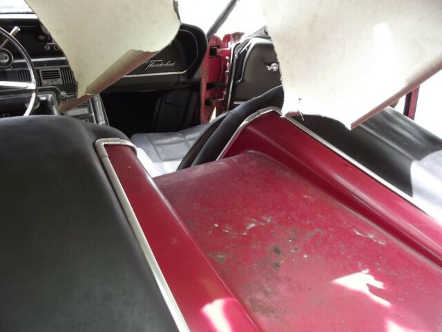 1966 Red Ford Thunderbird Convertible