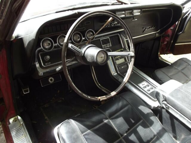 1966 Red Ford Thunderbird Convertible