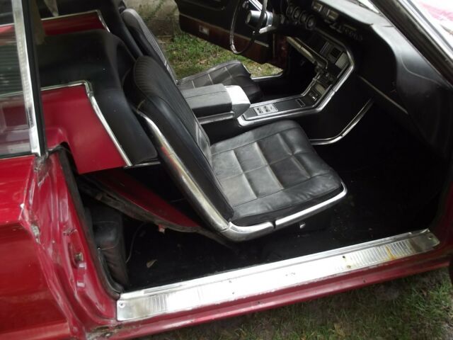 1966 Red Ford Thunderbird Convertible