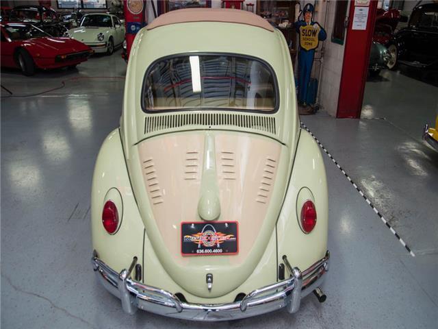 1966 Tan Volkswagen Beetle-New CA Top