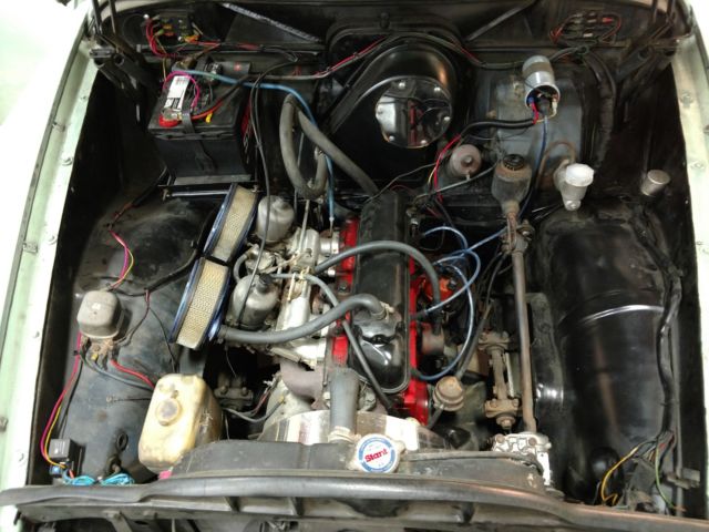 1966 Green Volvo 122 Coupe