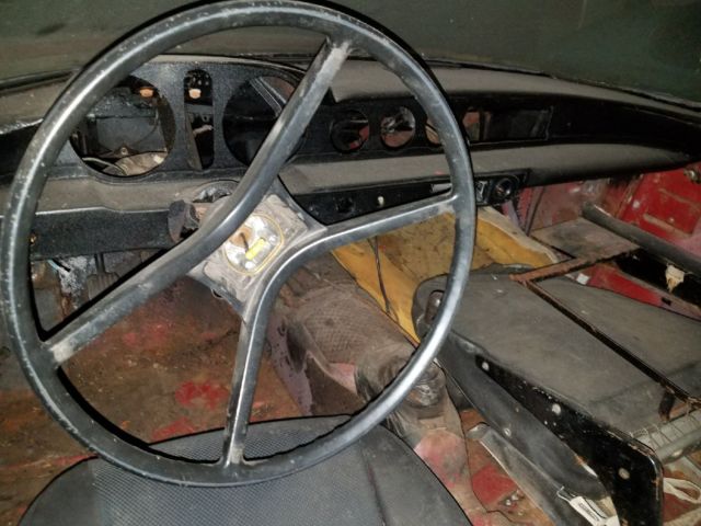 1966 Red Volvo P1800 Coupe