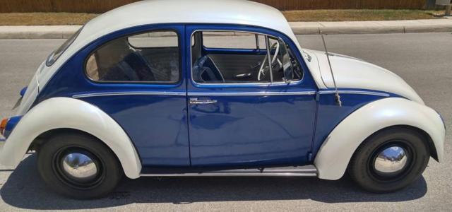 1966 White Volkswagen Beetle - Classic Coupe