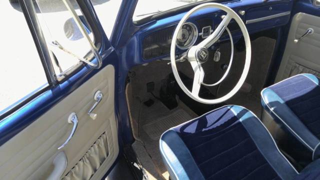 1966 White Volkswagen Beetle - Classic Coupe