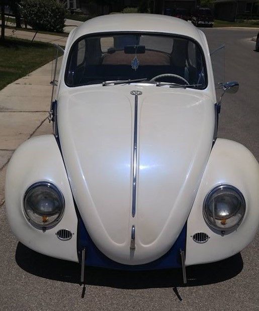 1966 White Volkswagen Beetle - Classic Coupe