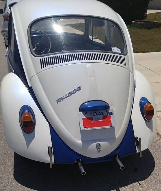 1966 White Volkswagen Beetle - Classic Coupe
