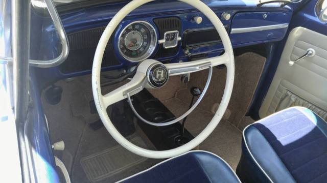 1966 White Volkswagen Beetle - Classic Coupe