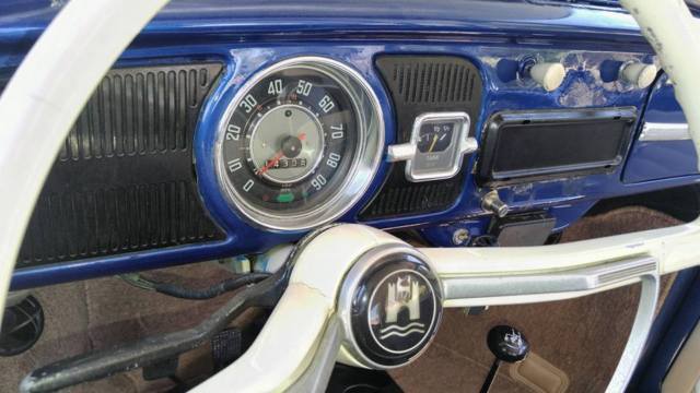 1966 White Volkswagen Beetle - Classic Coupe