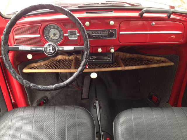 1966 Red Volkswagen Beetle - Classic Sedan