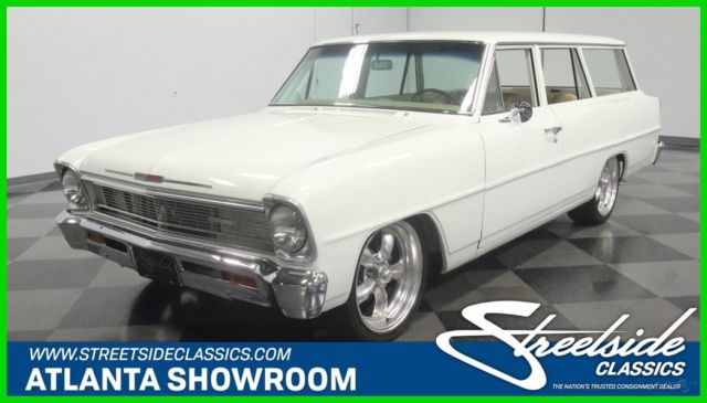 1966 White Chevrolet Nova