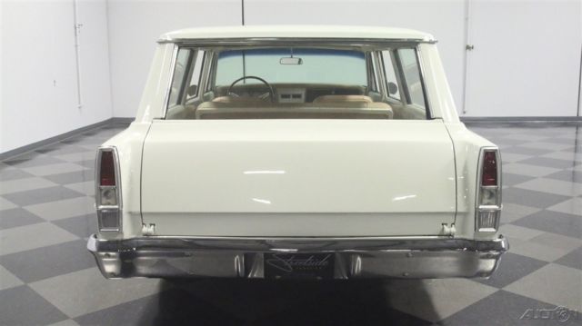 1966 White Chevrolet Nova