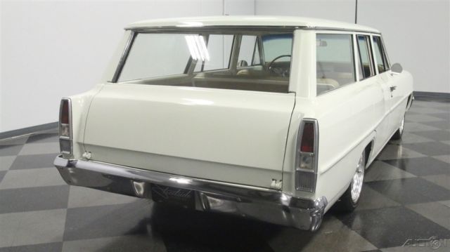 1966 White Chevrolet Nova