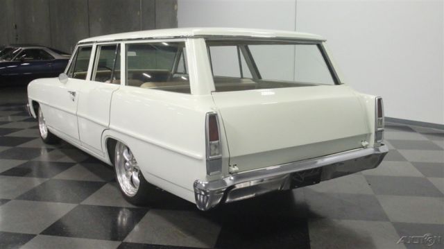 1966 White Chevrolet Nova