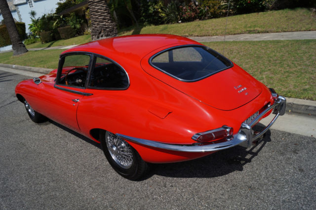 1966 Carmen Red Jaguar E-Type Coupe