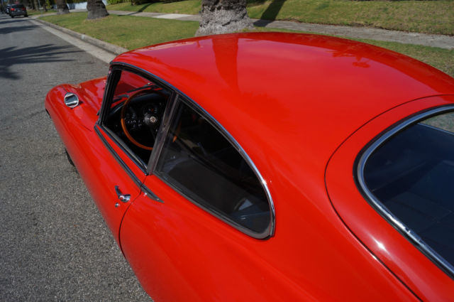 1966 Carmen Red Jaguar E-Type Coupe