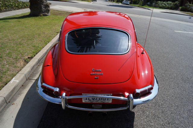 1966 Carmen Red Jaguar E-Type Coupe