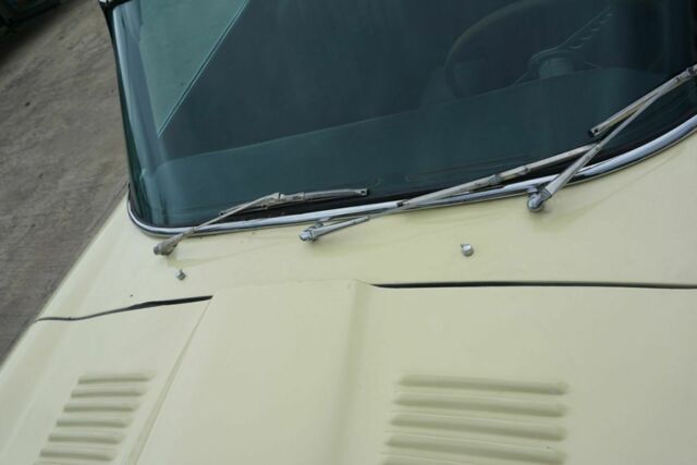 1966 Yellow Jaguar XK Coupe