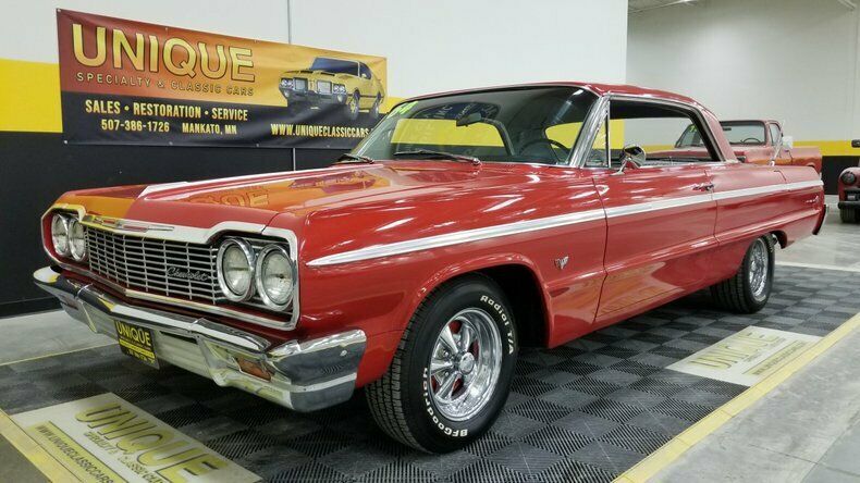 1964 Red Chevrolet Impala Coupe