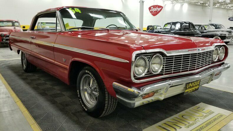 1964 Red Chevrolet Impala Coupe
