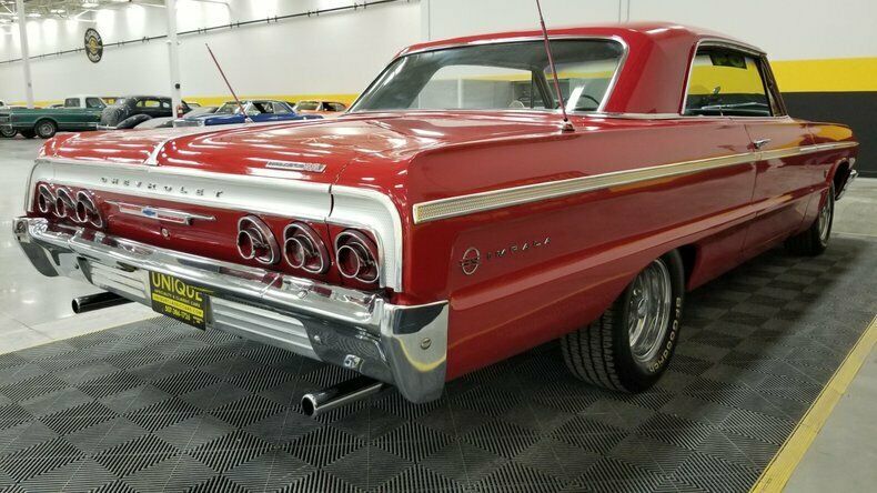 1964 Red Chevrolet Impala Coupe