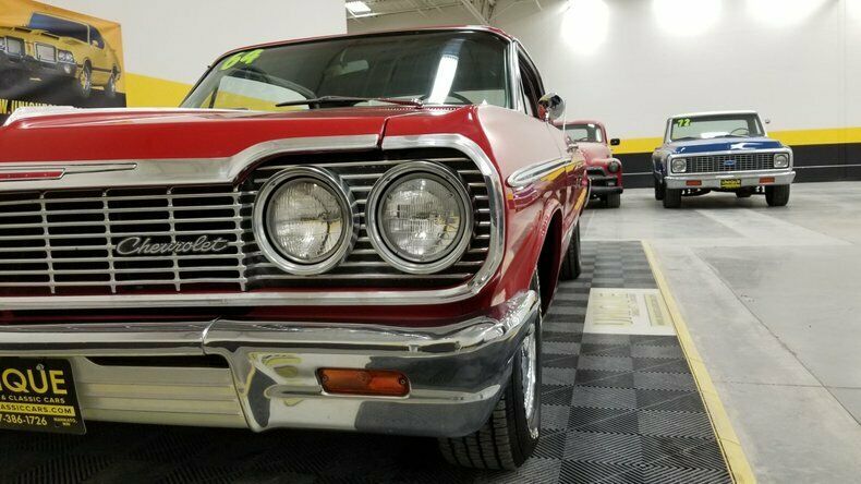 1964 Red Chevrolet Impala Coupe