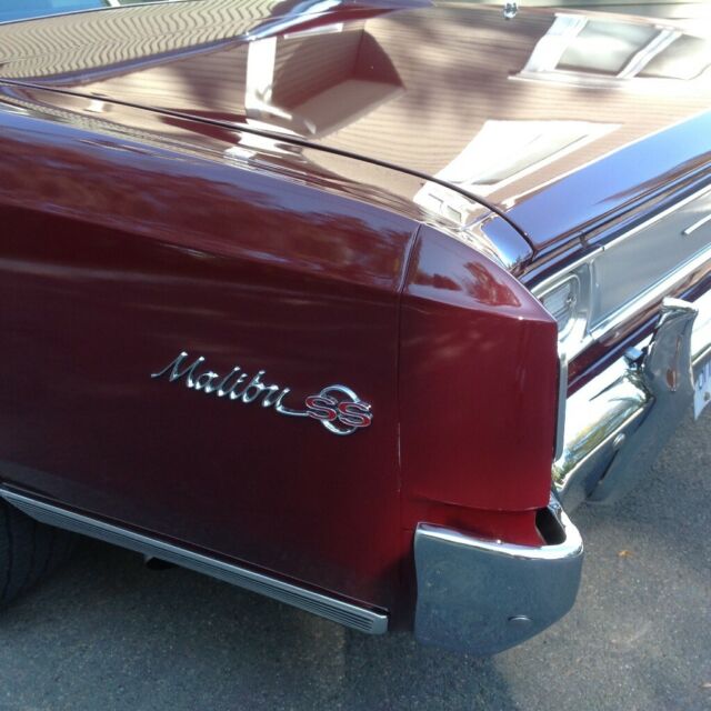 1966 Maroon Chevrolet Chevelle Tdht.