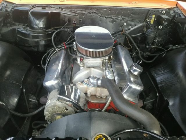 1966 Orange Chevrolet Chevelle