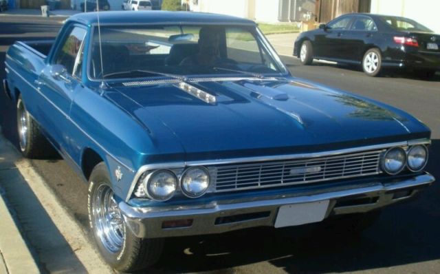 1966 Teal Chevrolet El Camino
