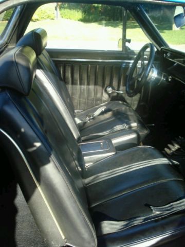 1966 Teal Chevrolet El Camino