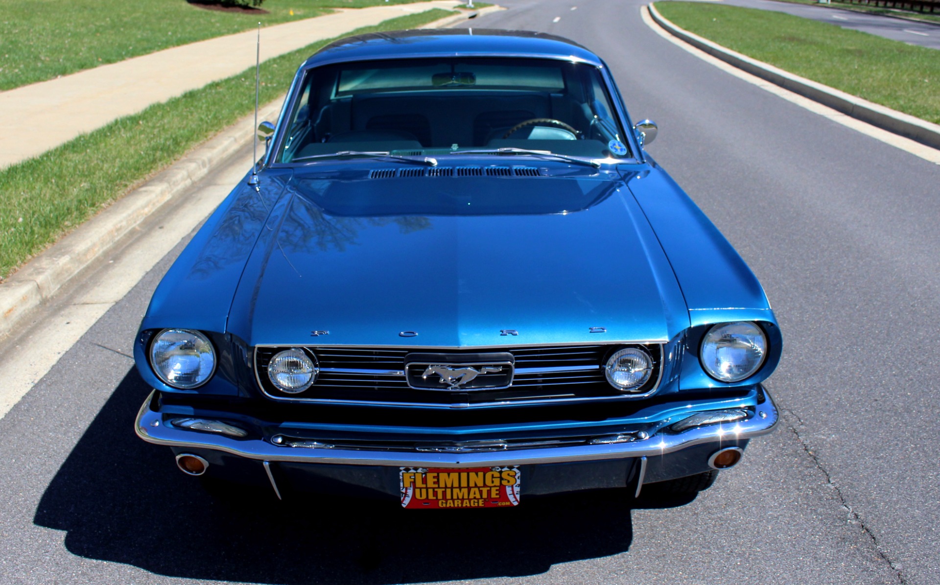 1966 Blue Ford Mustang N/A
